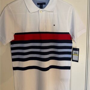 Tommy Hilfiger Boy’s Striped Polo Shirt